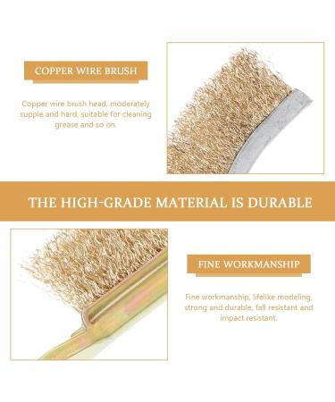Mipcase 3 Sets Bird Cage Cleaning Brush Metal Handle Metal Practical Cage Brush Household Pet Bird 24X3X2CMx3pcs Curved Headx3pcs - Buy Online on GoSupps.com