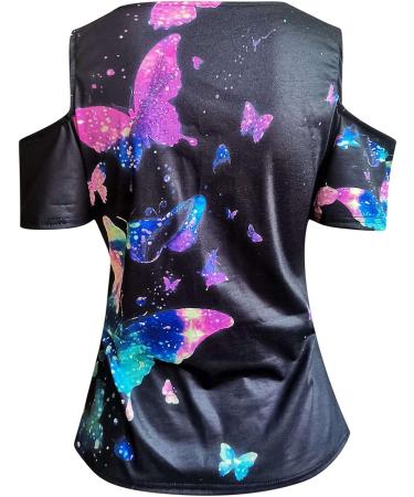Women's Black Lace V Neck Tank Top - Floral Printed Sleeveless Blouse - XX-Large - Buy Online on GoSupps.com