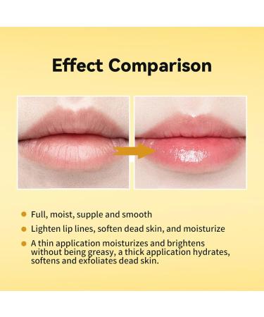 SHEEPFLY Propolis Lip Gel Honey Lip Butter Hydrating Overnight Lip Balm 12hrs Long-lasting Moisture Sanitary Twister (2 Pack) - Buy Online on GoSupps.com