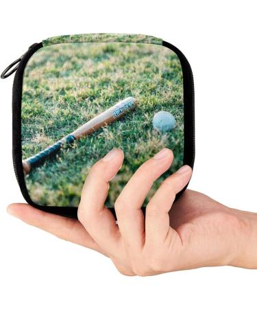 GIAPB Period Bag - Baseball and Turf Color1426 | Sanitary Napkin Storage & Makeup Pouch - Buy Online on GoSupps.com
