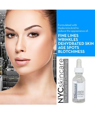 Buy 100% Pure Hyaluronic Acid Serum - Hydrating & Anti-Aging Solution for Flawless Skin | Fast International Shipping - Buy Online on GoSupps.com