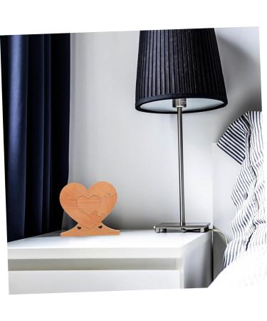HOMSFOU 2 Pcs Wooden Heart Patchwork Country Home Decor Blank Puzzles to Draw on Wedding Decor Puzzle Board Wedding Wooden Heart Puzzle Heart Puzzle Wall Decor Wooden Adornment 3d The Sign As Shownx2pcs 16.6x15cmx2pcs - Buy Online on GoSupps.com