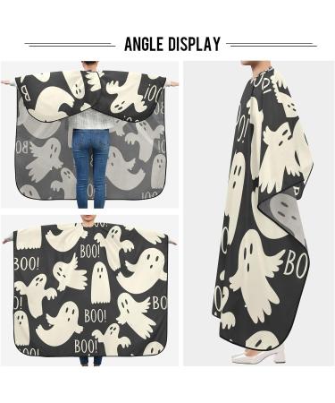 Kigai Happy Halloween Barber Cape | Waterproof Hair Cutting Cape for Men & Women | Adjustable Salon Hairdressing Cape - Buy Online on GoSupps.com