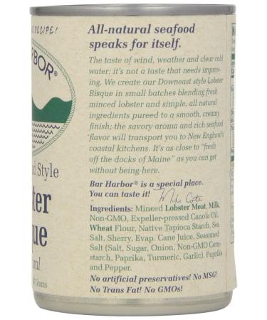 Bar Harbor Lobster Bisque 10.5oz (Pack of 6) - Rich and Creamy Seafood Soup - Buy Online on GoSupps.com