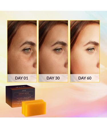 Buy VALITIC 2 Pack Kojic Acid Soap Bars with Vitamin C & Retinol + Exfoliating Gloves - Dark Spot Treatment & Body Scrub Solution - Buy Online on GoSupps.com