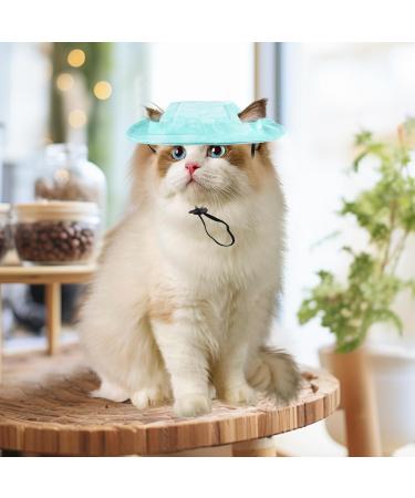 Fischerhut f r Hunde & Katzen | Verstellbare Angelm tze mit Ohrenl chern f r kleinen Hunden Outdoor-Sonnenschutz f r Pugs Chihuahuas & Shih Tzus - Buy Online on GoSupps.com