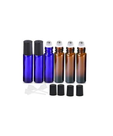 HINNASWA Refillable Perfume Atomizer Mini Refillable Perfume Atomizer Empty  Spray Bottle Atomizer for traveling and outgoing 4 pcs of 5ml with RANDOM  colors
