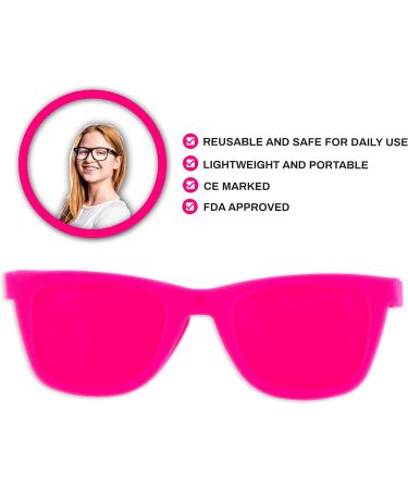 Shop Sports World Vision Contact Lenses Transport Container - Cute Sunglasses Design | Available in 3 6 or 12 Multi-Colored Pieces - International Shipping - Buy Online on GoSupps.com