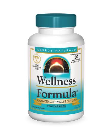 Source Naturals Wellness Formula Herbal Defense Complex 240 Capsules