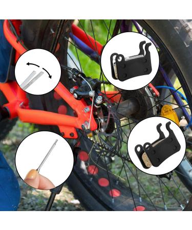 4 Pairs Resin Brake Pads for Shimano Deore XT XTR LX SLX Hone Alfine Saint Disc Brake - Compatible Disc Brake Pads - Buy Online on GoSupps.com