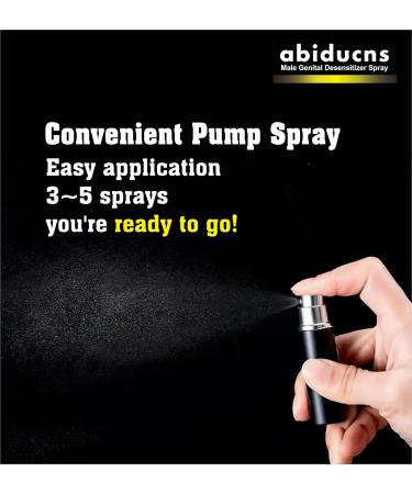 Delay Spray for Men | Extend Time & Enhance Comfort | 0.16 fl oz | 50 Pumps - Shop Now for International Shipping - Buy Online on GoSupps.com