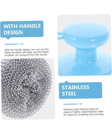 ABOOFAN 25 Sets Wire Brush Handle - Steel Wool Scrubber & Grill Utensils for Effective Cleaning | Household Tools & Cleaning Sponges - Buy Online on GoSupps.com