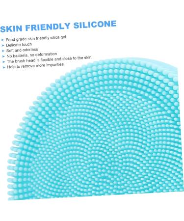 POPETPOP Pore cleanser Face Scrubber Facial Exfoliating Brush Charge Ring Buckle Silica Gel - Buy Online on GoSupps.com