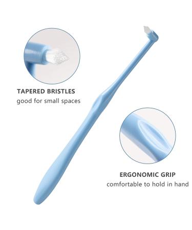 LOVEWEE End-Tuft Tapered Trim Toothbrush - 6 PCS Interspace Brush for Braces & Bridges - Buy Online on GoSupps.com