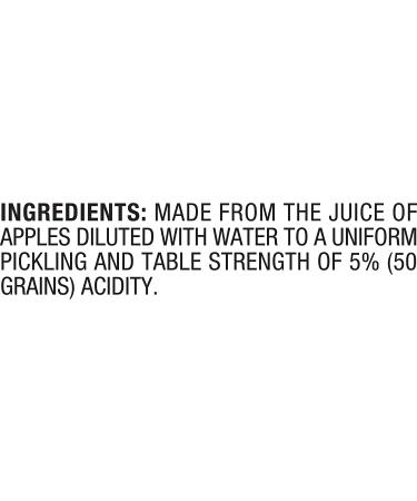 Heinz All Natural Apple Cider Vinegar 16 fl oz Bottle - 5% Acidity - 1 Pound (Pack of 1) - Buy Online on GoSupps.com