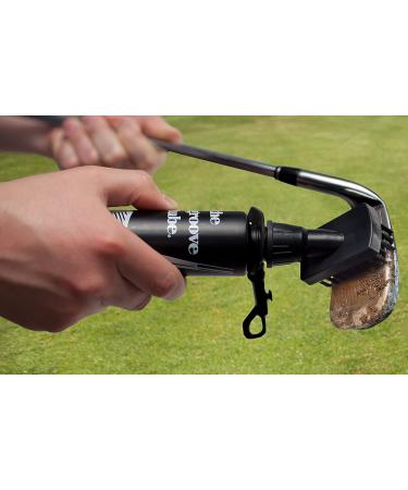 ProActive Sports Groove Tube Golf Club Cleaner Brush - Black, 7.5 Inches Tall - Buy Online on GoSupps.com
