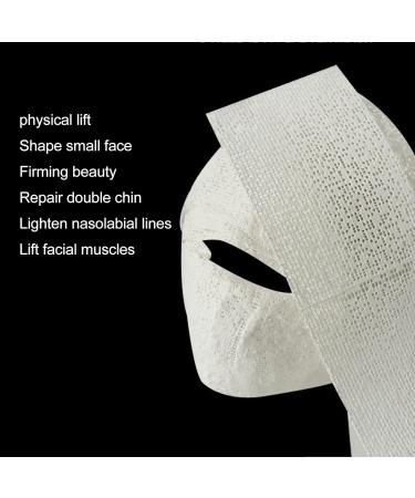ZJchao Plaster Facial Masks - Anti-Wrinkle Mummy Lifting Bandages for V Face Moisturizing & Fine Line Reduction - International Shipping Available - Buy Online on GoSupps.com