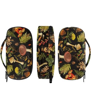 Psaytomey Mushroom Forest Diabetic Supplies Carry Bag - for Glucose Meter, Insulin Pens, Test Strips, Lancets, Syringe, Medication & More - Buy Online on GoSupps.com