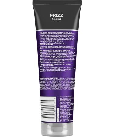 John Frieda Frizz Ease Forever Smooth Frizz Fighting Shampoo & Conditioner Set For Smooth Hair| Phthalate Free Formula Cruelty Free (2 x 250 mL) - Buy Online on GoSupps.com