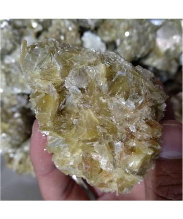 Natural Crystal Rough 200g Natural Rough Golden mica Stone raw lepidolite Crystal Rock Stone Home Decoration ERTEYIN - Buy Online on GoSupps.com