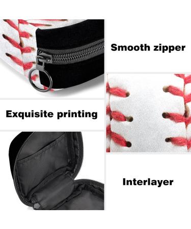 GIAPB Period Bag - Sanitary Napkin Storage & Makeup Pouch - Baseball Design - Color1487 - Buy Online on GoSupps.com