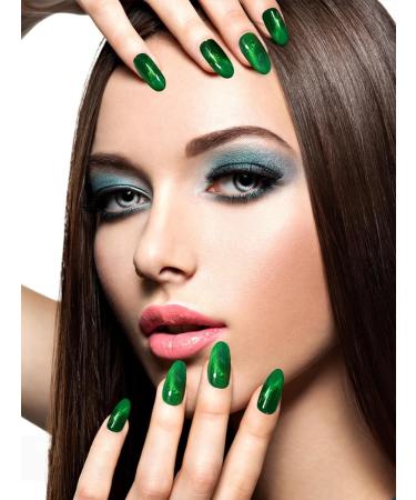 Ebanku 20 PCS Semi Cured Gel Nail Strips - Full Wraps Adhesive Stickers with Nail File - UV/LED Lamp Required - Buy Online on GoSupps.com