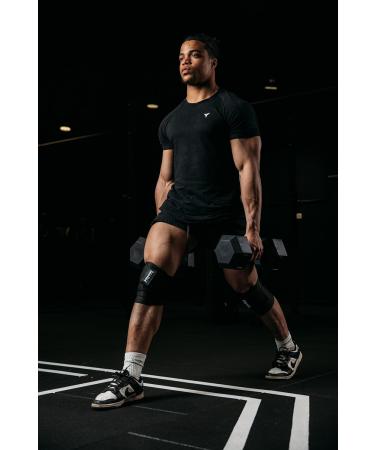 Breaking Limits Kniebandage - Optimal Knee Sleeves for Powerlifting Gym & Strength Training - 200cm Wraps for Enhanced Performance - Buy Online on GoSupps.com