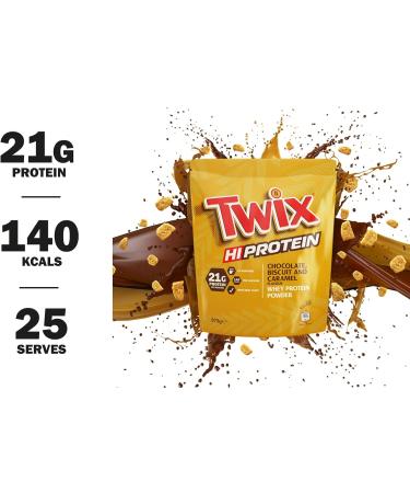 Mars Protein Twix Protein Powder - 875g | Delicious Protein Supplement for Muscle Growth & Nutrition - Buy Online Internationally - Buy Online on GoSupps.com