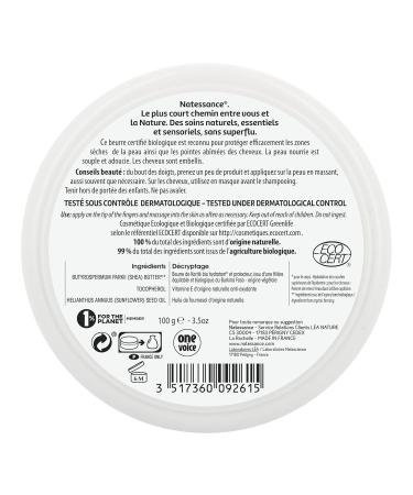 Buy Natessance Shea Butter 100g - 100% Natural & Moisturizing | Fast International Shipping - Buy Online on GoSupps.com