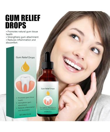 Gum Restore Drop Gum Repair for Receding Gums Bad Breath Treath Treath Treatment for Adultes Deep Stain Removal Fresh Breath And Portable Oral Care Solution (3 pi ces) 3 Pi ces. - Buy Online on GoSupps.com