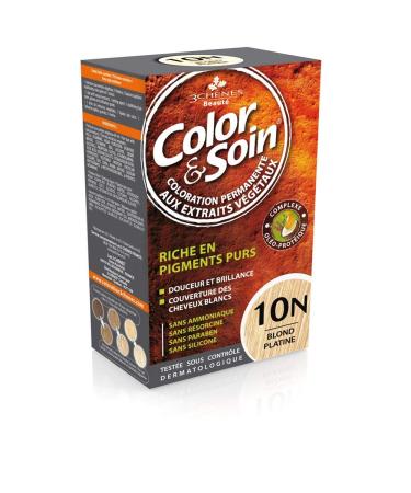 Color & Soin - Coloration Permanente Color & Soin - 10n Blond Platine