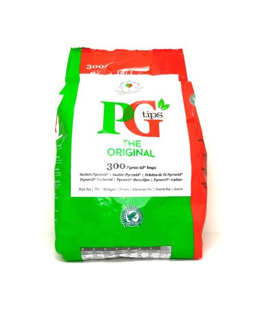 PG- PG Tea - The Original - The real English tea - 300 pyramid tea bags - 870 grams in total