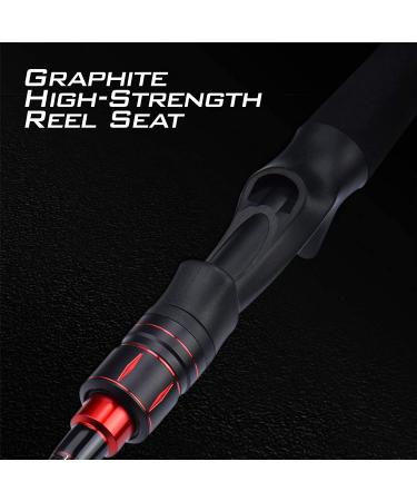 KastKing Royale Select Bass Fishing Rod - Tournament Quality 6'6 Casting Rod for Fresh & Saltwater - Fuji Components - Power-Fast Action - Buy Online on GoSupps.com