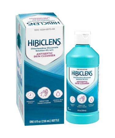 Hibiclens Antimicrobial Soap 8oz - 4% CHG Skin Cleanser for Home & Hospital - 8 Fl Oz - Buy Online on GoSupps.com