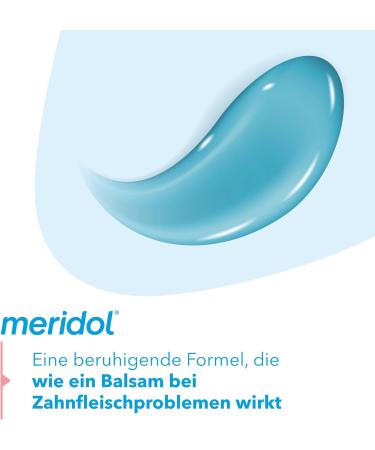 Meridol Toothpaste Gentle White 75 ml - Antibacterial Protection & Naturally White Teeth - Prevent Gum Infections (1-Pack) - Buy Online on GoSupps.com
