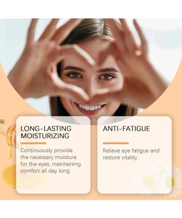VKaoess Organic honey eye cream Honey serum for under the eyes Nourishing and moisturizing gel for the eyes deep hydration for the skin around the eyes for daily care 30 ml 3 bottles - Buy Online on GoSupps.com