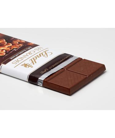 Lindt 1 barre de chocolat noir 34% noisettes 150 g Chocolat noir 150 g (Pack of 1) - Buy Online on GoSupps.com