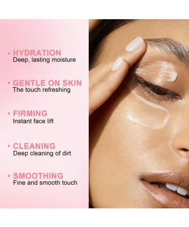 Retinol Eye Cream with Collagen Anti-Aging Eye Moisturizer for Day & Night Use Deep Hydration & Instant Firming Smoothing Formula Reduces Fine Lines Large Size 80g - Buy Online on GoSupps.com