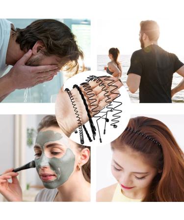 BOYIVI Metal Headband Set - 15 Pieces, Adjustable Unisex Hair Bands for Home, Outdoor, Sports & Yoga - Buy Online on GoSupps.com