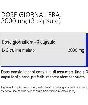 L-Citrulline Malate 1000mg Capsules - Nitric Oxide & L-Arginine Precursor | Boost Performance with Jarmor 90 KPS | Shop Internationally - Buy Online on GoSupps.com