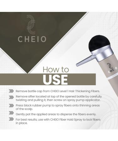 Premium Hair Fiber Spray Pump Applicator for Effortless Hair Thickening - International Shipping Available - Buy Online on GoSupps.com