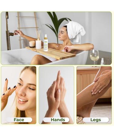 Ancient Egyptian Organic Skin Oil Jojoba Almond & Olive Oil Blend | 100ml | Cleopatra-Inspired Recipe for Body Face & Hair Care for Glowing Healthy Skin - Cold-Pressed Vegan & Cruelty-Free - Buy Online on GoSupps.com