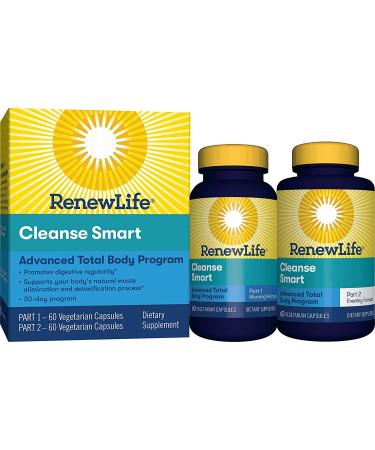 CleanseSmart Advanced Cleanse 2-Part Formula 120 Capsules