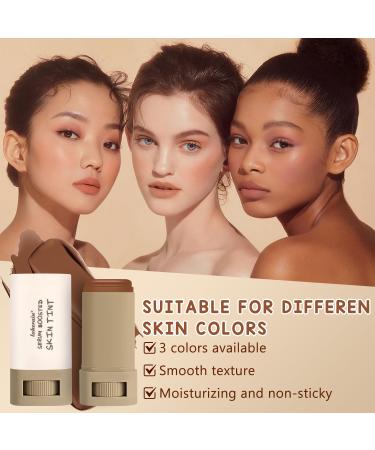 Foundation Stick Beauty Balm Serum Boosted Skin Tint Solid Tinted Moisturizing Serum Contour Stick Foundation Face for Women for Face Natural Makeup (03 18g) 03 18g - Buy Online on GoSupps.com