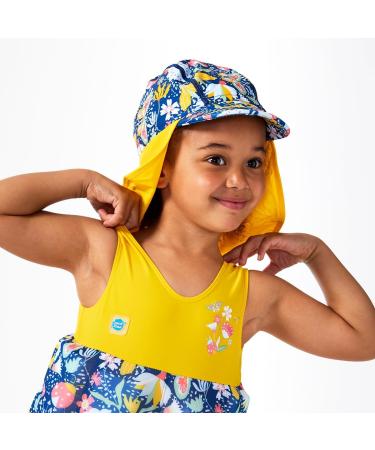Splash About Kids Legionnaire Sun Hat 3-6 Years - Garden Delight - Buy Online on GoSupps.com