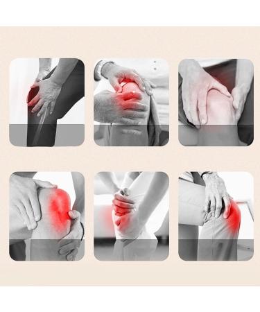 Winter Warm Self Heating Knee Brace - Graphene Fiber Knee Sleeve for Pain Relief (L C Cup) | International Shipping - Buy Online on GoSupps.com