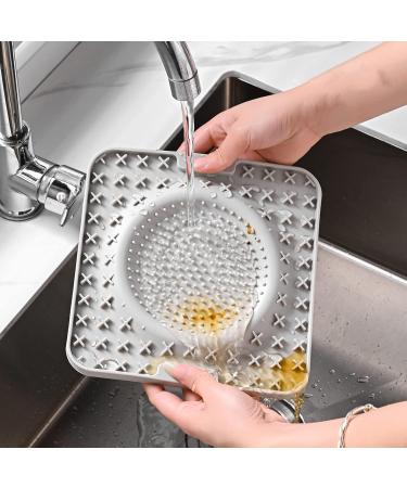 Koomuao BPA-Free Slip Mat for Dogs - Suction Cup Leak Mat & Slow Feeder | Blue Dog Swimming Accessories - Buy Online on GoSupps.com