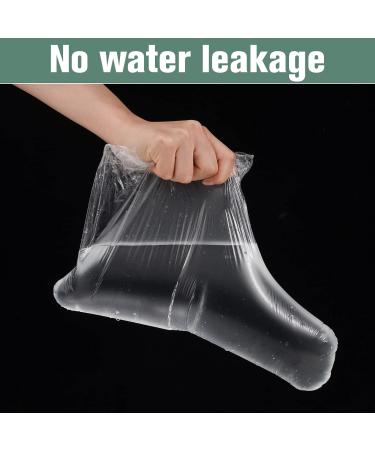 PROUSKY 100 Pack Disposable Booties for Paraffin Wax Bath - Pedicure & Spa Wax Treatment - Buy Online on GoSupps.com