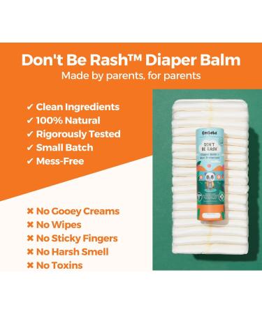 EmBeba Natural Diaper Rash Cream for Sensitive Baby Skin | Travel-Friendly Diaper Rash Ointment with Roll-On Applicator | Herbal Skin Care for Babies | 1 Pack - Buy Online on GoSupps.com