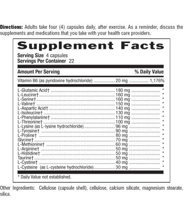 Country Life Maxi-Amino - 16 Free Form Amino Acids | 90 Vegetarian Capsules | Gluten Free & Vegetarian - Buy Online on GoSupps.com